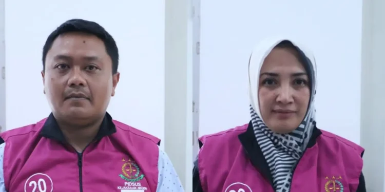 Kejari Kota Batu menetapkan 2 orang tersangka tindak pidana korupsi gedung Puskesmas Bumiaji.