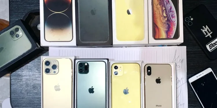 Ilustrasi iPhone Second.