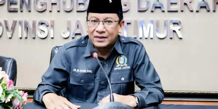 Anggota DPRD Provinsi Jawa Timur Daniel Rohi.