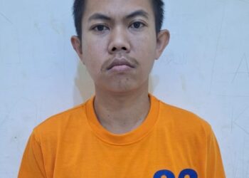 Tersangka pencurian di resto Mie Gacoan, Lukman Nuary Fahmi alias Dhito.