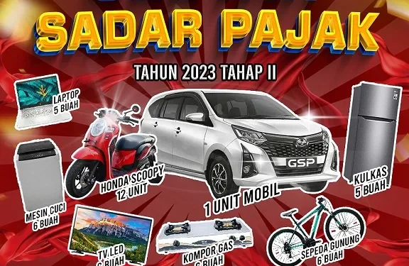 Gebyar sadar pajak.