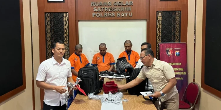 Kasat Reskrim Polres Batu AKP Yussi Purwan