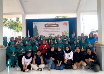 Acara pengabdian kepada masyarakat UM di Turen, Kabupaten Malang.