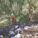 lahan sampah di kota batu terbakar