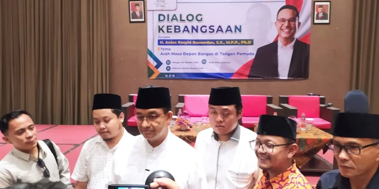 Anies Baswedan - Elektabilitas Boncos, Anies Baswedan Nilai Itu Tak Nyata