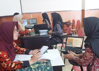 Suasana rekrutmen Asisten Laboratorium D3 Perbankan & Keuangan Vokasi UMM, Jumat (13/10/2023). Foto: Dok.