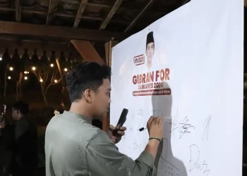 Deklarasi dukungan Gibran cawapres