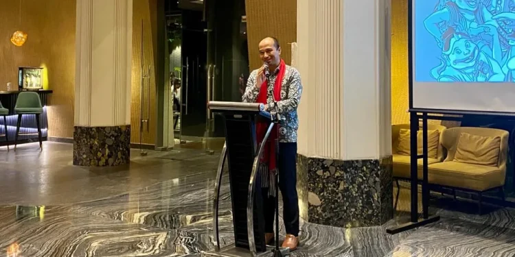 General Manager Grand Mercure Malang Mirama, Sugito Adhi, menutup acara. foto: Fahrul Eka J