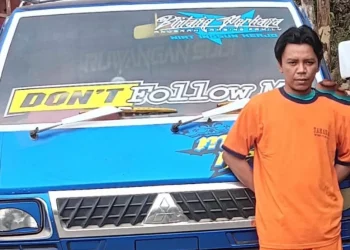 gelapkan mobil teman di dampit