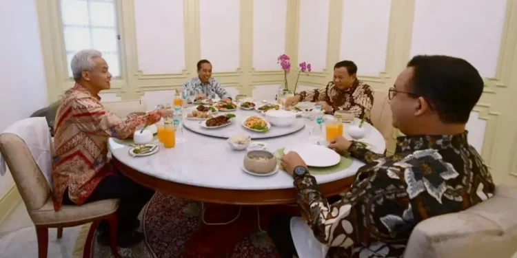 presiden jokowi - Makna dan Kisah di Balik Hidangan Presiden Jokowi kepada 3 Bakal Capres di Istana Sajikan Menu Ayam Kodok hingga Es Laksamana Mengamuk