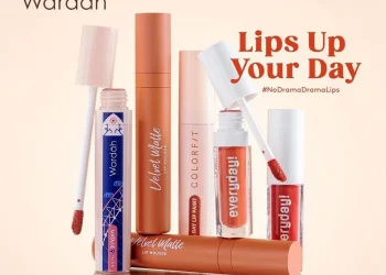 Berbagai jenis lipstik dari wardah cosmetics.