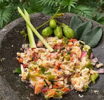 Ilustrasi sambal ganja.