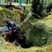 Sumber mata air Brantas di kawasan Arboretum, Kota Batu masih terjaga konstan debit airnya meski dihadapkan dengan musim kemarau panjang.