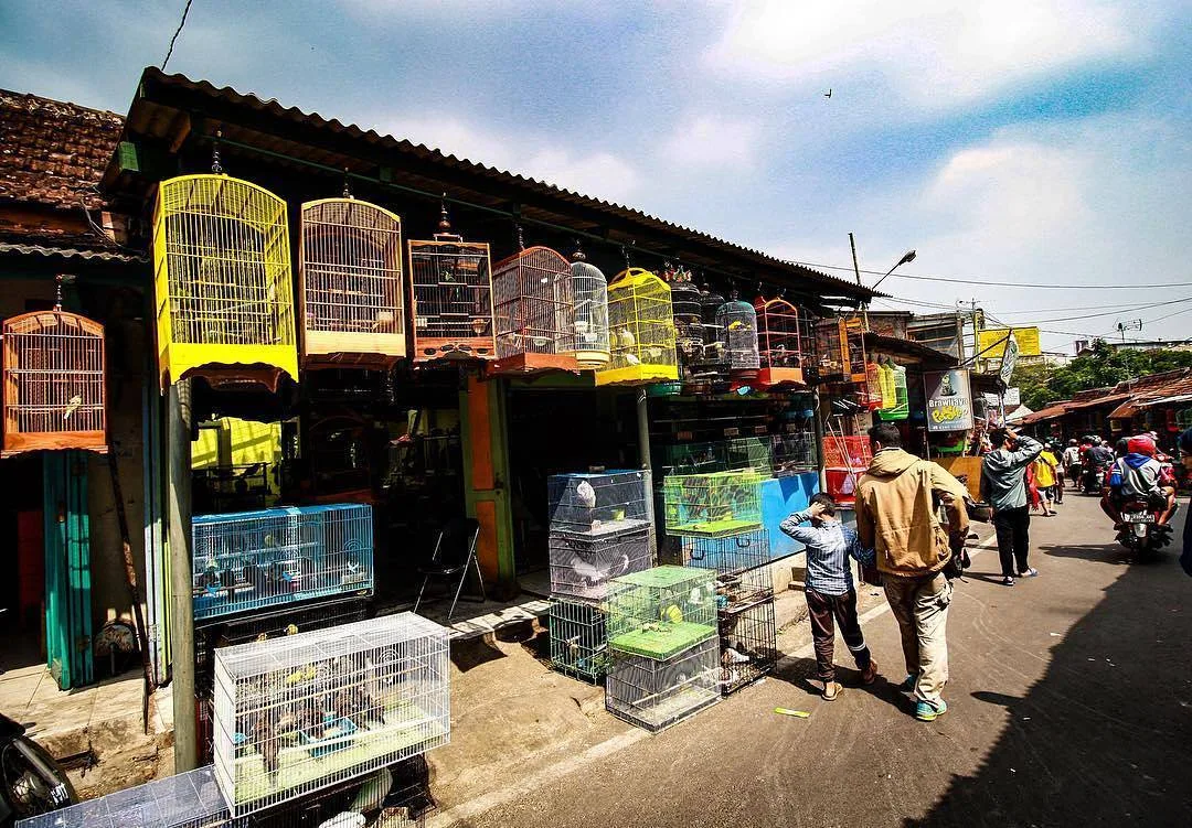 Ilustrasi pasar tradisional.