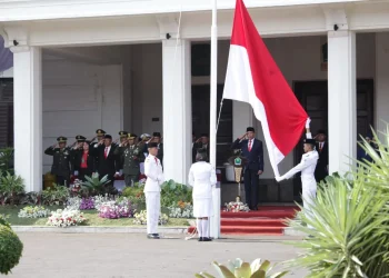 Upacara Peringatan Hari Sumpah Pemuda di Pemkot Malang.