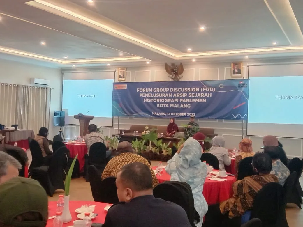 FGD pembentukan buku historiografi Parlemen Kota Malang.