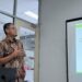 Alan Januar Ahmed selaku Regional Manager SME Bank Muamalat Malang saat memberi pemaparan kepada mahasiswa D-III Perbankan dan Keuangan Vokasi UMM.