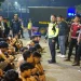 Puluhan remaja yang diduga terlibat balap liar diberi pembinaan oleh petugas.
