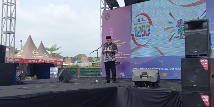 Bupati Malang, Sanusi membuka Singhasari Travel Fair di NK Cafe.