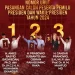 Nomor urut pasangan Capres-Cawapres di Pemilu 2024.
