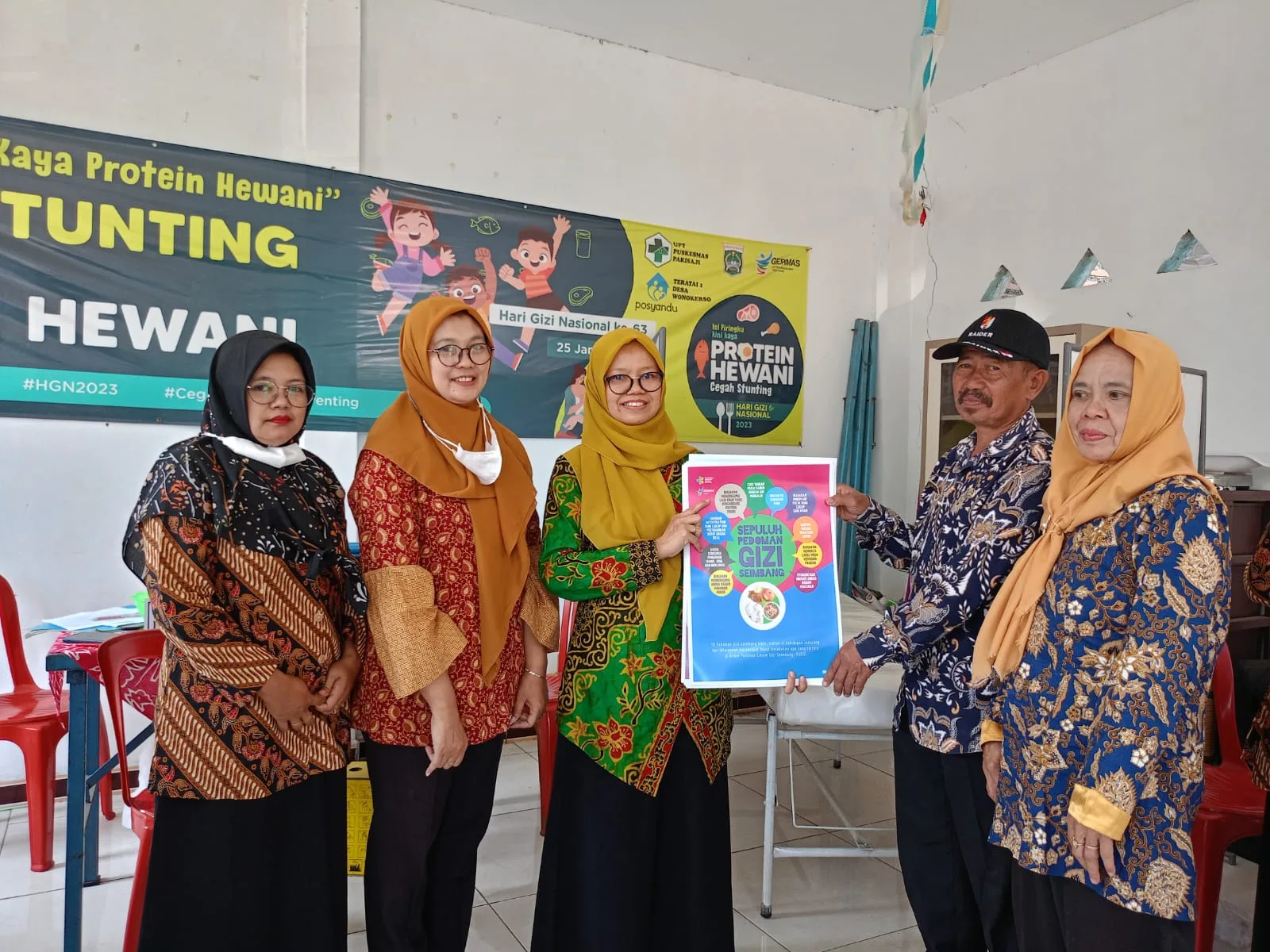 Serangkain kegiatan re-branding Posyandu jurusan PLS UM.