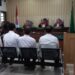 Sidang putusan kasus penghalangan penyelidikan kepolisian di PG Kebonagung.