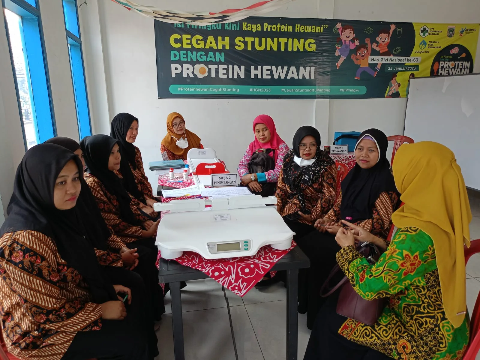 Serangkain kegiatan re-branding Posyandu jurusan PLS UM.