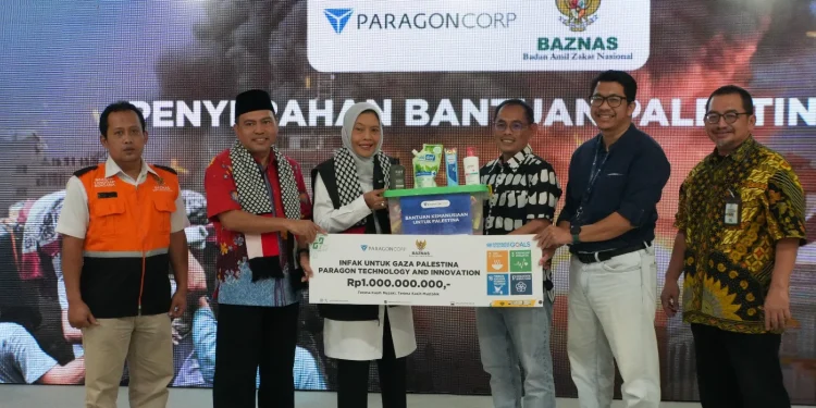 Paragoncorp bantu masyarakat Palestina