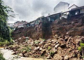 Ilustrasi bencana alam di Kota Malang (M Sholeh)