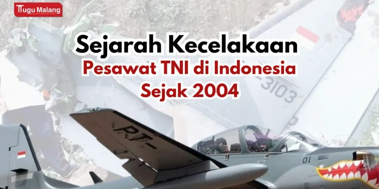 Daftar kecelakaan pesawat TNI di Indonesia