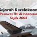 Daftar kecelakaan pesawat TNI di Indonesia