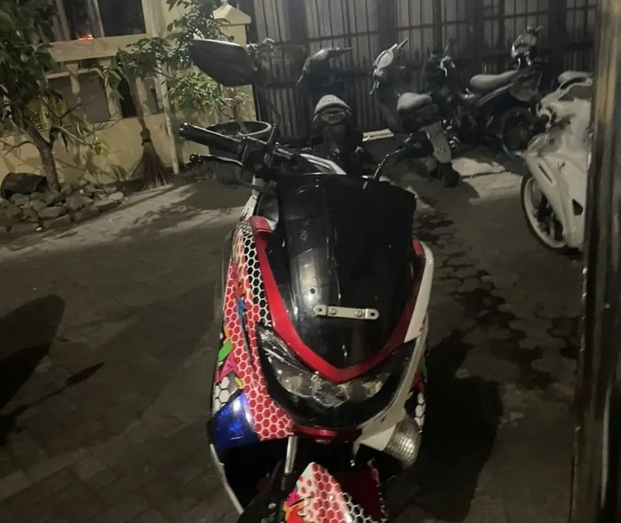 Sepeda Motor yang digadaikan