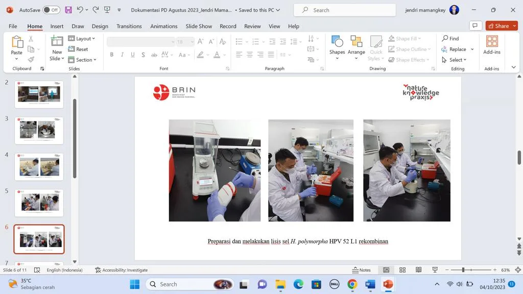 Pengujian bioaktifitas produk fermentasi dan herbal