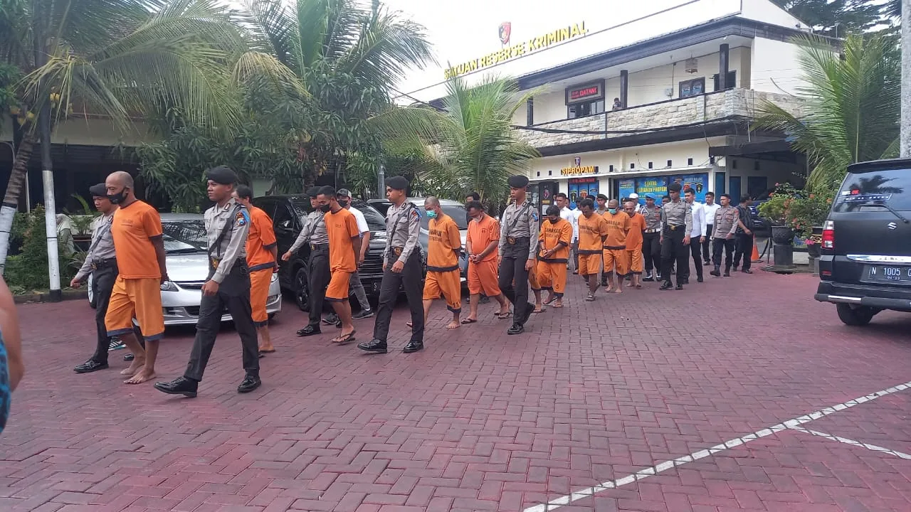 tersangka curanmor dan curas