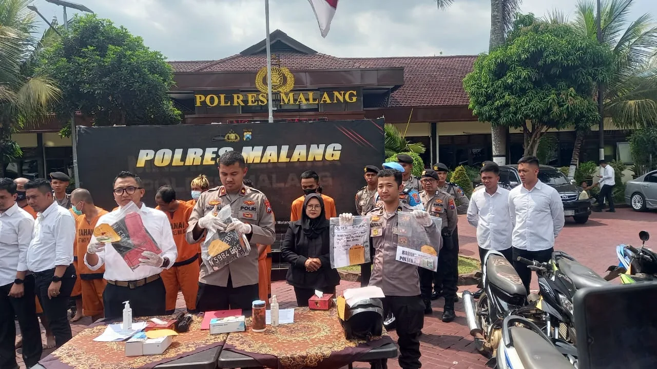 tersangka curanmor dan curas