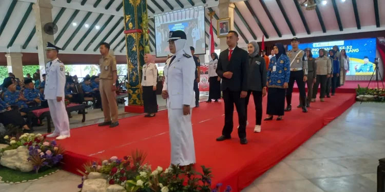 Peragaan busana Korpri Kabupaten Malang