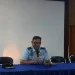 Kepala Dinas Penerangan Angkatan Udara, Marsekal Pertama TNI R Agung Sasongkojati memberikan keterangan resmi di Lanud Abdulrachman Saleh Malang.
