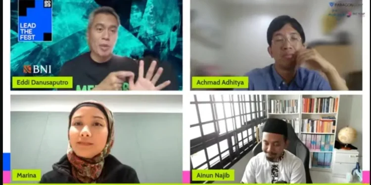 Belajar tentang inovasi bersama Ainun Najib, Achmad Adhitya PhD dan Eddi Danusaputro.