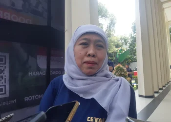 Gubernur Jatim, Khofifah Indar Parawansa.