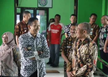 Pengarahan netralitas ASN jelang pemilu oleh Pj Wali Kota Malang.