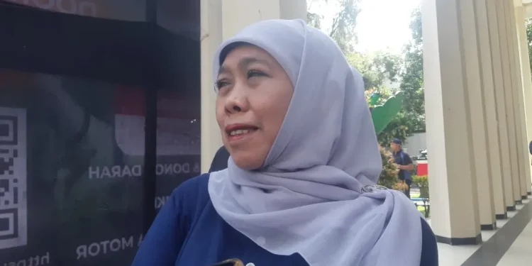 Gubernur Jatim, Khofifah Indar Parawansa.