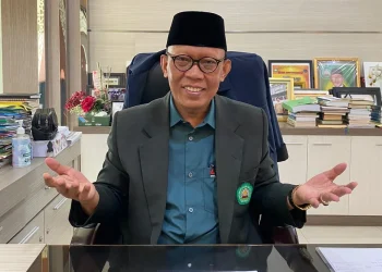 Prof Dr H Maskuri MSi, rektor Unisma yang berhasil membesar kampus NU tersebut menjadi kampus elit nasional.