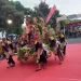 Penampilan peserta dari Kecamatan Tumpang yang menceritakan kisah Garudeya.