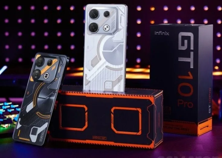 Potret HP Infinix GT 10 Pro.