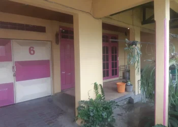 Lokasi suami mutilasi istri di Kota Malang.
