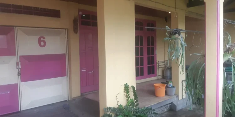 Lokasi suami mutilasi istri di Kota Malang.