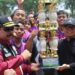 Foto bersama usai MTsN 2 Malang raih juara 1 dalam liga pelajar antar SMP-MTs se Kabupaten Malang Piala Bupati Cup tahun 2023.