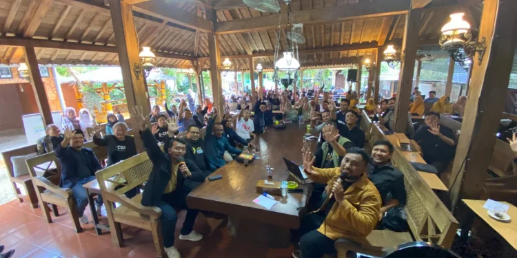 Para peserta Scale Up Summit 2023 dan Malang Entrepreneur Day 2023.