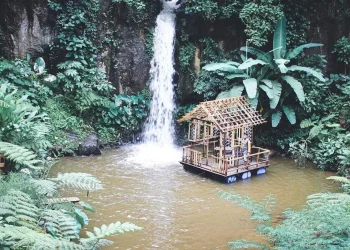 Suasana Asri nan Sejuk di Air Terjun Coban Jahe.