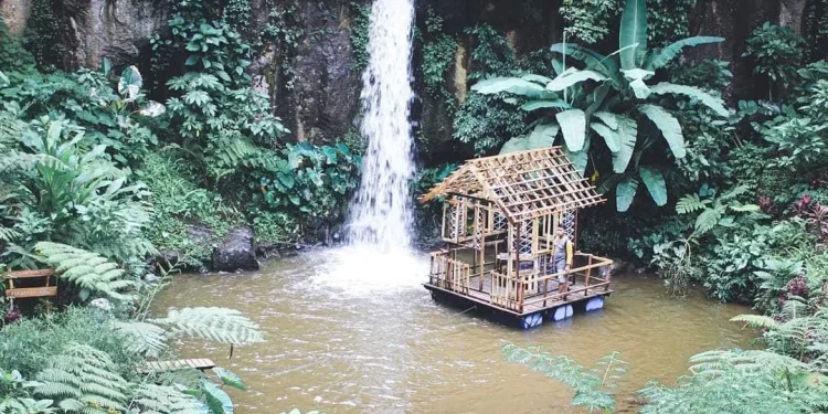 Suasana Asri nan Sejuk di Air Terjun Coban Jahe.